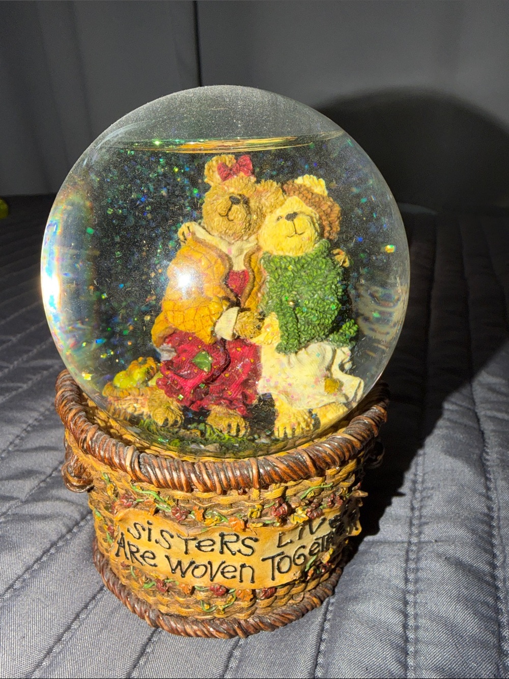 DIANE AND JOANIE...SISTERS FOREVER-BOYDS BEARS WATER